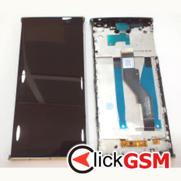 Piesa Display Cu Touchscreen Si Rama Negru Verde Sony Xperia Xa2 Plus 36j0