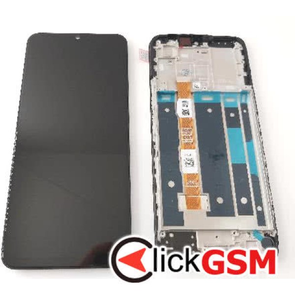 Piesa Display Cu Touchscreen Si Rama Negru Vivo Y17 34yw