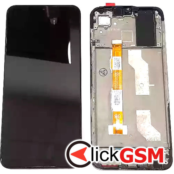 Piesa Piesa Display Cu Touchscreen Si Rama Negru Vivo Y33s 32t2