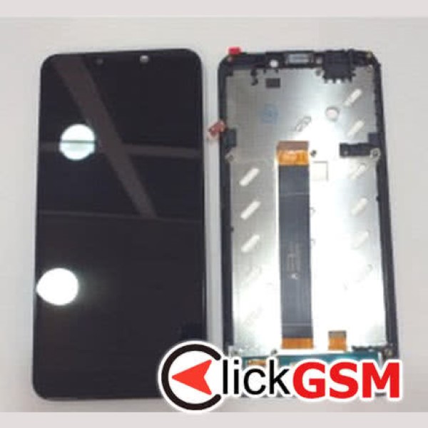 Piesa Piesa Display Cu Touchscreen Si Rama Negru Wiko Harry 2 3756