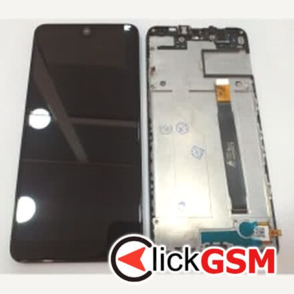 Piesa Piesa Display Cu Touchscreen Si Rama Negru Wiko View 2 37bl