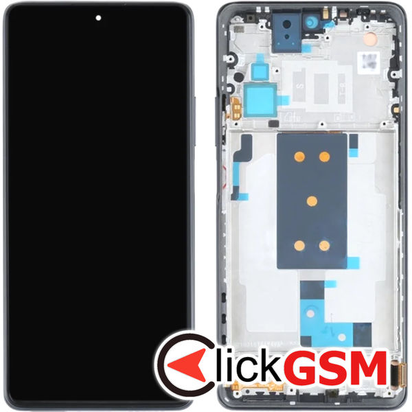 Piesa Display Cu Touchscreen Si Rama Negru Xiaomi 11t Pro 4w2t