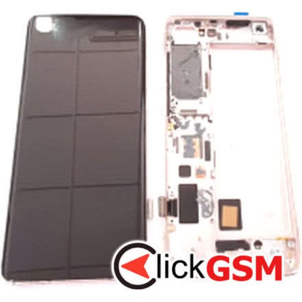 Piesa Display Cu Touchscreen Si Rama Negru Xiaomi Mi 10 Pro 37pg