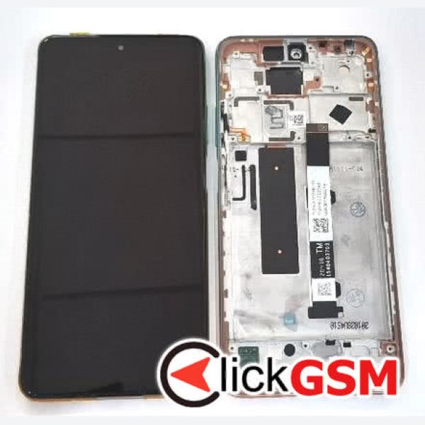 Piesa Display Cu Touchscreen Si Rama Negru Xiaomi Mi 10t Lite 37rj