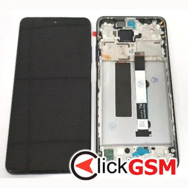 Piesa Piesa Display Cu Touchscreen Si Rama Negru Xiaomi Mi 10t Lite 37rl