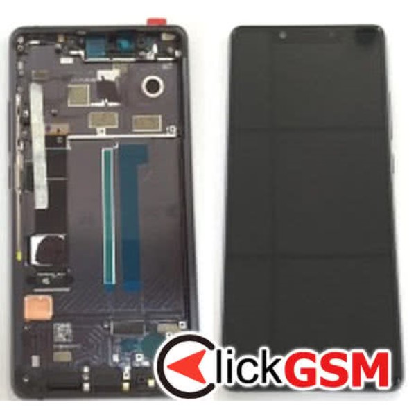 Piesa Display Cu Touchscreen Si Rama Negru Xiaomi Mi 8 Se 38f8