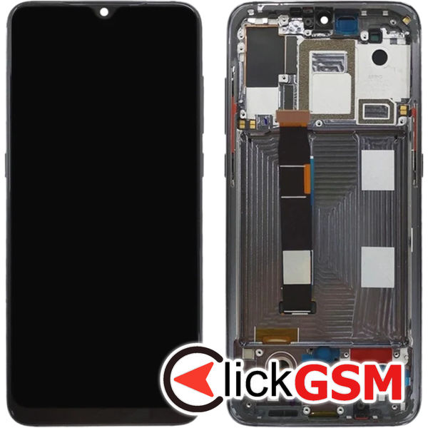 Piesa Display Cu Touchscreen Si Rama Negru Xiaomi Mi 9  4xw6