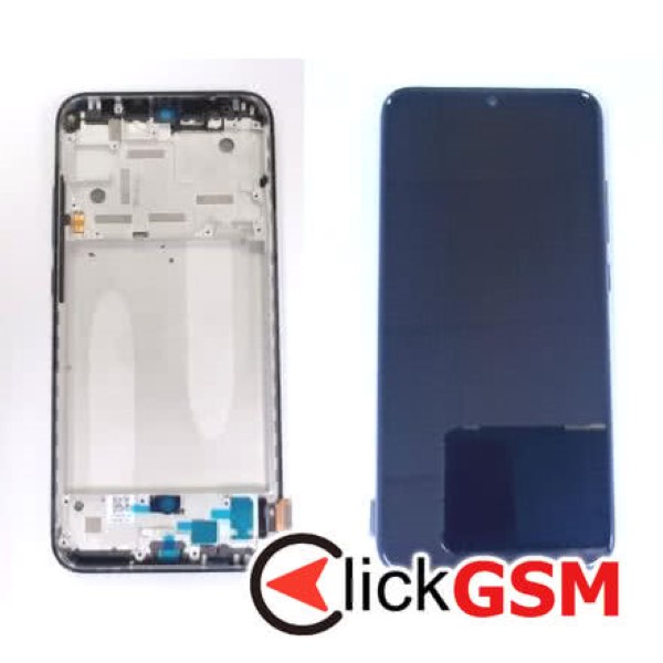 Piesa Piesa Display Cu Touchscreen Si Rama Negru Xiaomi Mi A3 38la