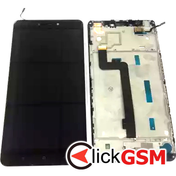 Piesa Display Cu Touchscreen Si Rama Negru Xiaomi Mi Max 38nb