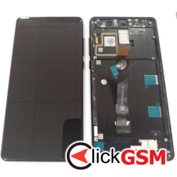 Piesa Piesa Display Cu Touchscreen Si Rama Negru Xiaomi Mi Mix 2 3am5