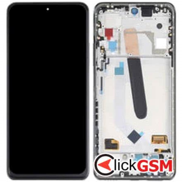 Piesa Display Cu Touchscreen Si Rama Negru Xiaomi Poco F3 1qp7