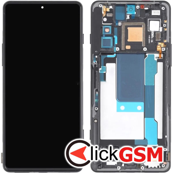 Piesa Display Cu Touchscreen Si Rama Negru Xiaomi Poco F3 Gt  4xse