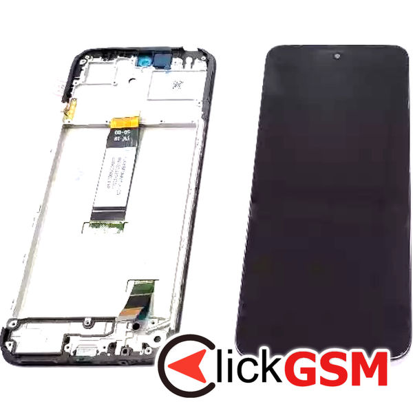 Piesa Display Cu Touchscreen Si Rama Negru Xiaomi Redmi 13 Nrn