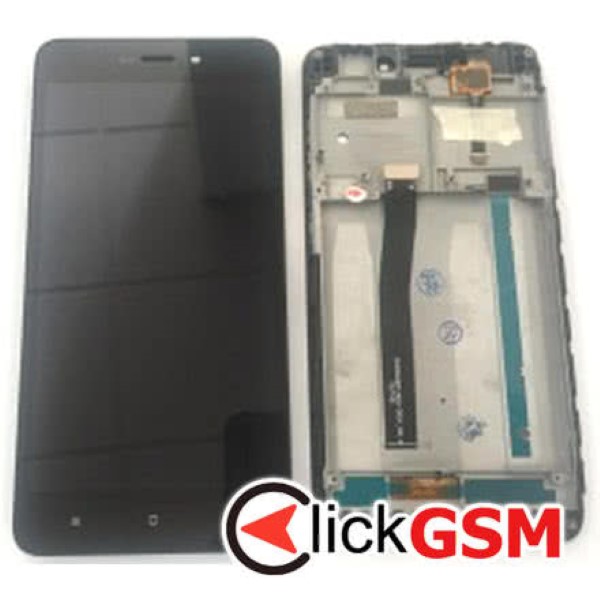 Piesa Display Cu Touchscreen Si Rama Negru Xiaomi Redmi 4a 39hl