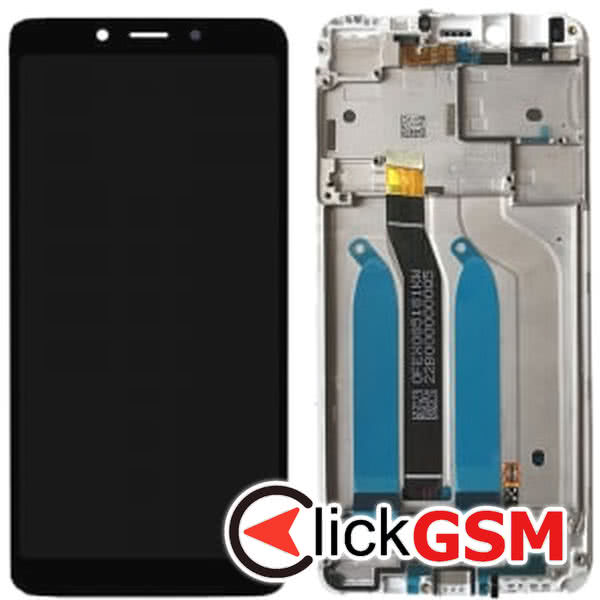 Piesa Display Cu Touchscreen Si Rama Negru Xiaomi Redmi 6a Csv