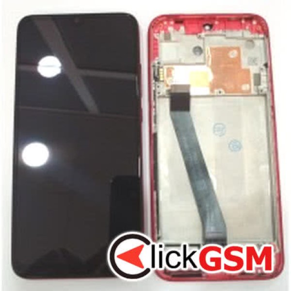 Piesa Display Cu Touchscreen Si Rama Negru Xiaomi Redmi 7 39mz