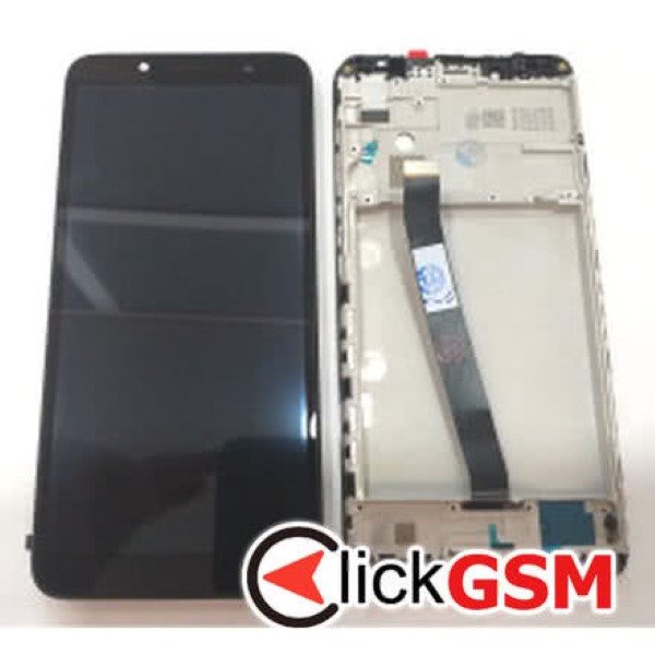 Piesa Display Cu Touchscreen Si Rama Negru Xiaomi Redmi 7a 39o6