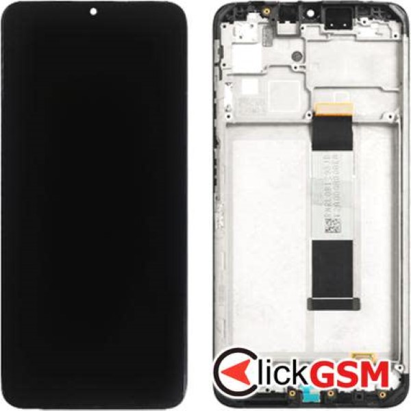 Piesa Piesa Display Cu Touchscreen Si Rama Negru Xiaomi Redmi 9t 31xm