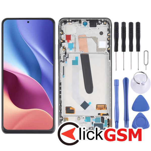 Piesa Display Cu Touchscreen Si Rama Negru Xiaomi Redmi K40 2619