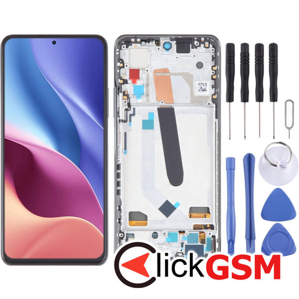 Piesa Display Cu Touchscreen Si Rama Negru Xiaomi Redmi K40 2uvv