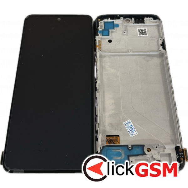 Piesa Display Cu Touchscreen Si Rama Negru Xiaomi Redmi Note 10 32p1