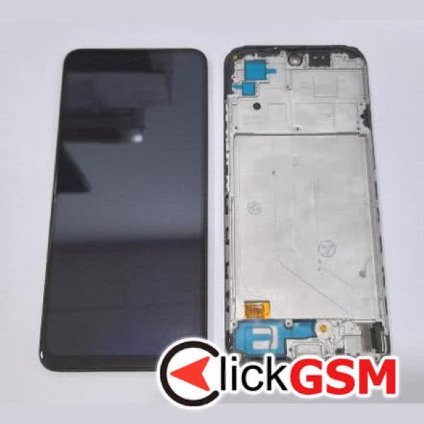 Piesa Piesa Display Cu Touchscreen Si Rama Negru Xiaomi Redmi Note 10s 39x4