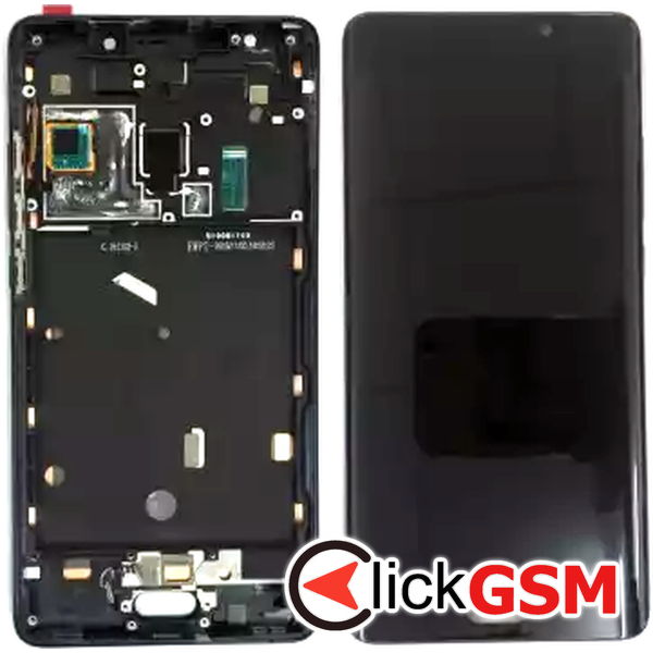 Piesa Piesa Display Cu Touchscreen Si Rama Negru Xiaomi Redmi Note 2 38vm