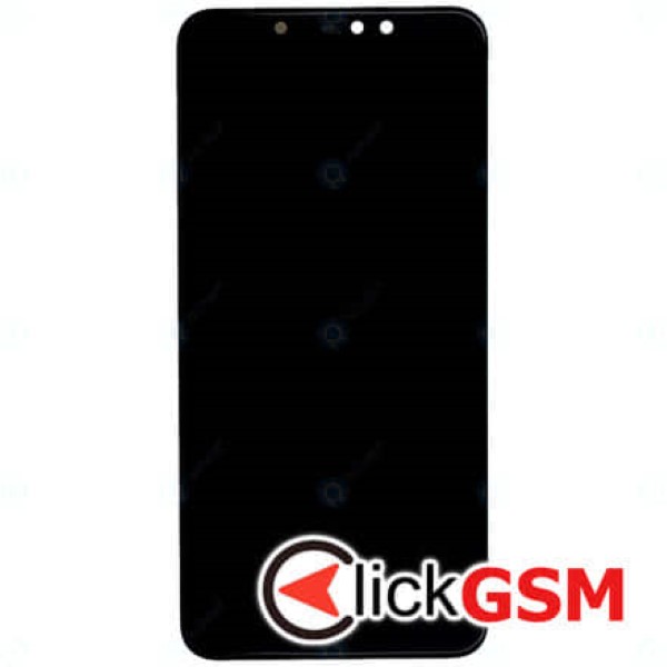 Piesa Display Cu Touchscreen Si Rama Negru Xiaomi Redmi Note 6 Pro 1c40