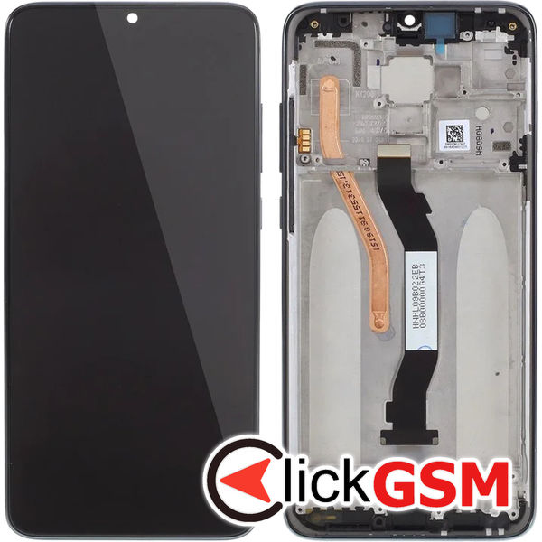 Piesa Display Cu Touchscreen Si Rama Negru Xiaomi Redmi Note 8 Pro 4xjy