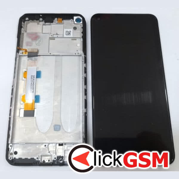 Piesa Display Cu Touchscreen Si Rama Negru Xiaomi Redmi Note 9t 1d67