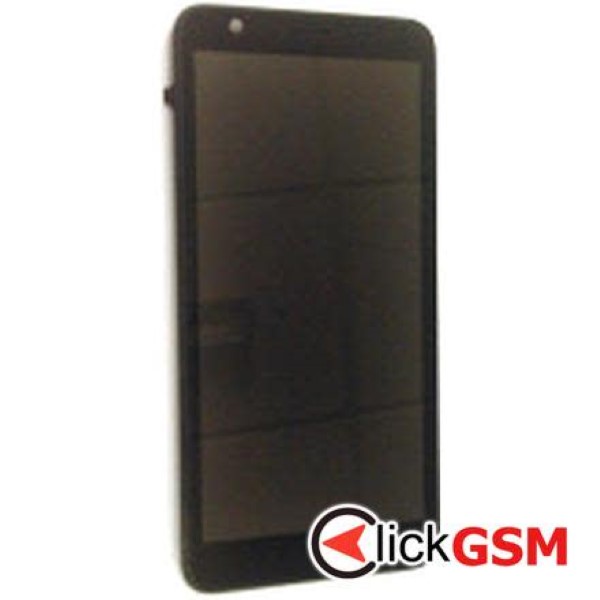 Piesa Display Cu Touchscreen Si Rama Negru Zte Blade L8 2n12