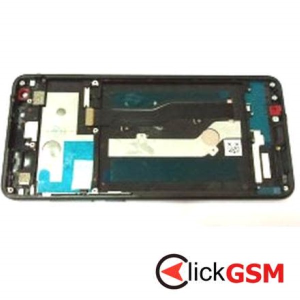 Piesa Piesa Display Cu Touchscreen Si Rama Negru Zte Blade V9 2mjd