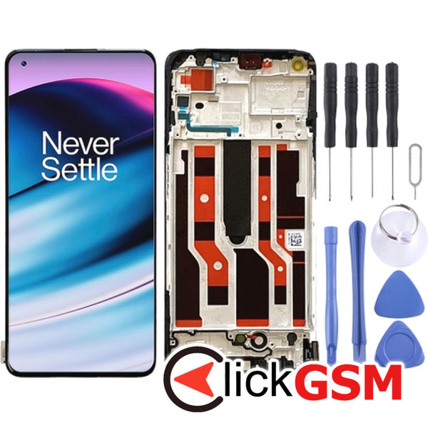 Piesa Piesa Display Cu Touchscreen Si Rama Oneplus Nord N20 5g 3g90