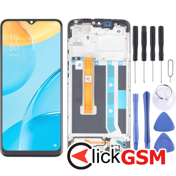 Piesa Display Cu Touchscreen Si Rama Oppo A15 1xqf