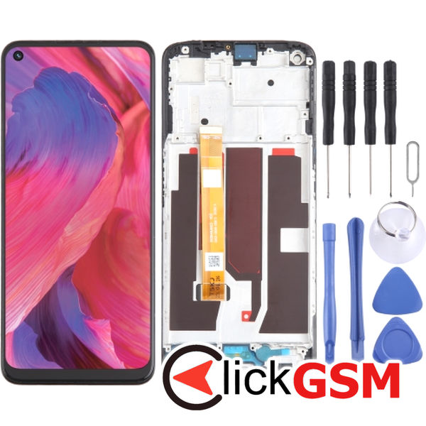 Piesa Display Cu Touchscreen Si Rama Oppo A54 5g 2zkm