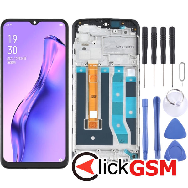 Piesa Piesa Display Cu Touchscreen Si Rama Oppo A8 1xtf