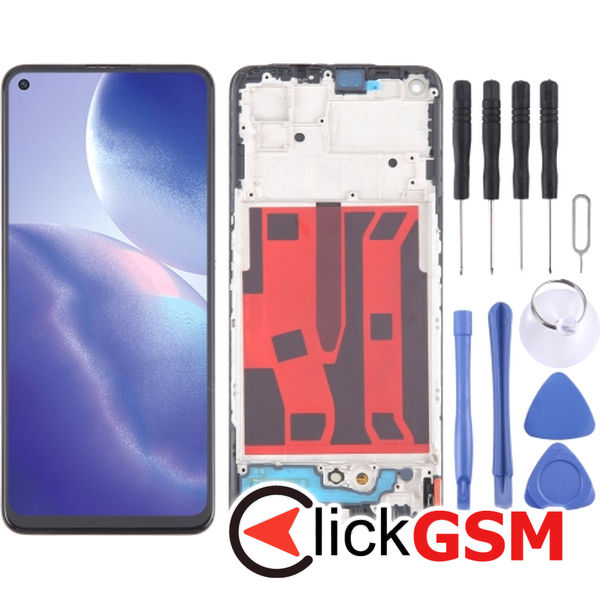 Piesa Display Cu Touchscreen Si Rama Oppo A95 1f0s