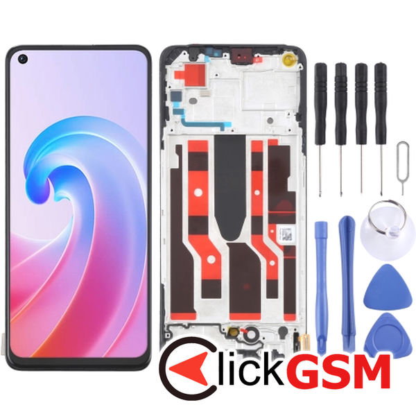 Piesa Display Cu Touchscreen Si Rama Oppo A96 1xq4