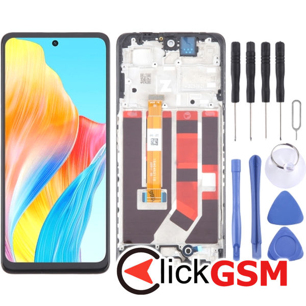 Piesa Display Cu Touchscreen Si Rama Oppo A98 5g 4hfw