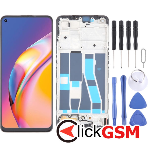 Piesa Piesa Display Cu Touchscreen Si Rama Oppo F19 Pro 4hfq