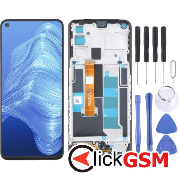 Piesa Display Cu Touchscreen Si Rama Realme 7 5g 1xt5