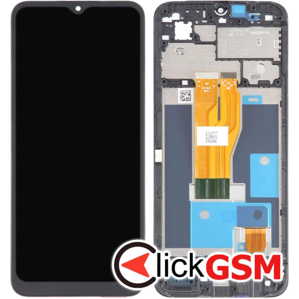 Piesa Piesa Display Cu Touchscreen Si Rama Realme C33 4uu3