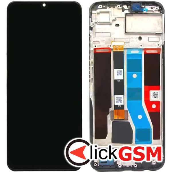 Piesa Display Cu Touchscreen Si Rama Realme C51 4uua