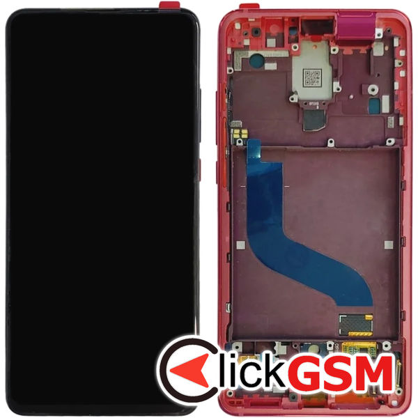 Piesa Piesa Display Cu Touchscreen Si Rama Red Xiaomi Mi 9t 4xwy