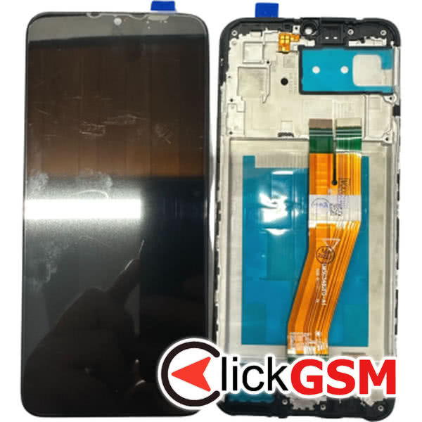 Piesa Display Cu Touchscreen Si Rama Samsung Galaxy A03 2p5o