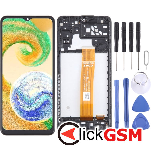 Piesa Piesa Display Cu Touchscreen Si Rama Samsung Galaxy A04s 4evp