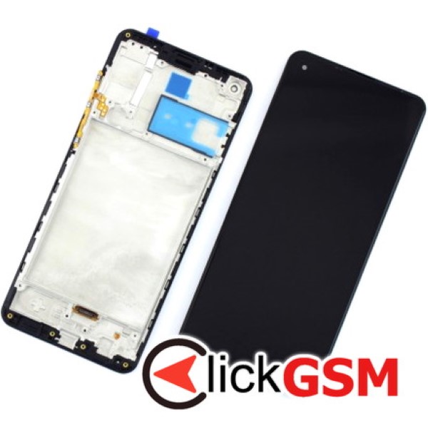 Piesa Piesa Display Cu Touchscreen Si Rama Samsung Galaxy A21s V6k