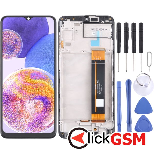 Piesa Piesa Display Cu Touchscreen Si Rama Samsung Galaxy A23 4eu5