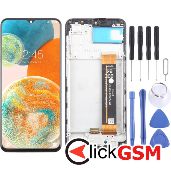 Piesa Piesa Display Cu Touchscreen Si Rama Samsung Galaxy A23 5g 4eym