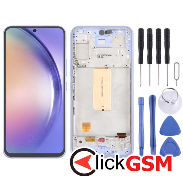 Piesa Display Cu Touchscreen Si Rama Samsung Galaxy A54 5g 4o41